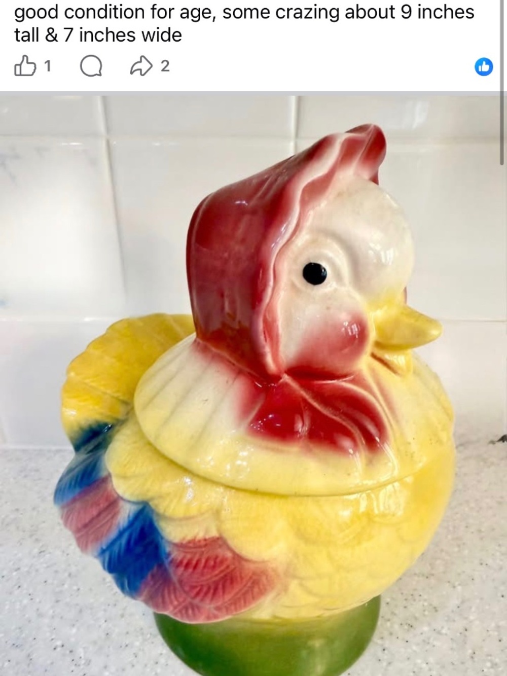 Shawnee pottery cookie jar